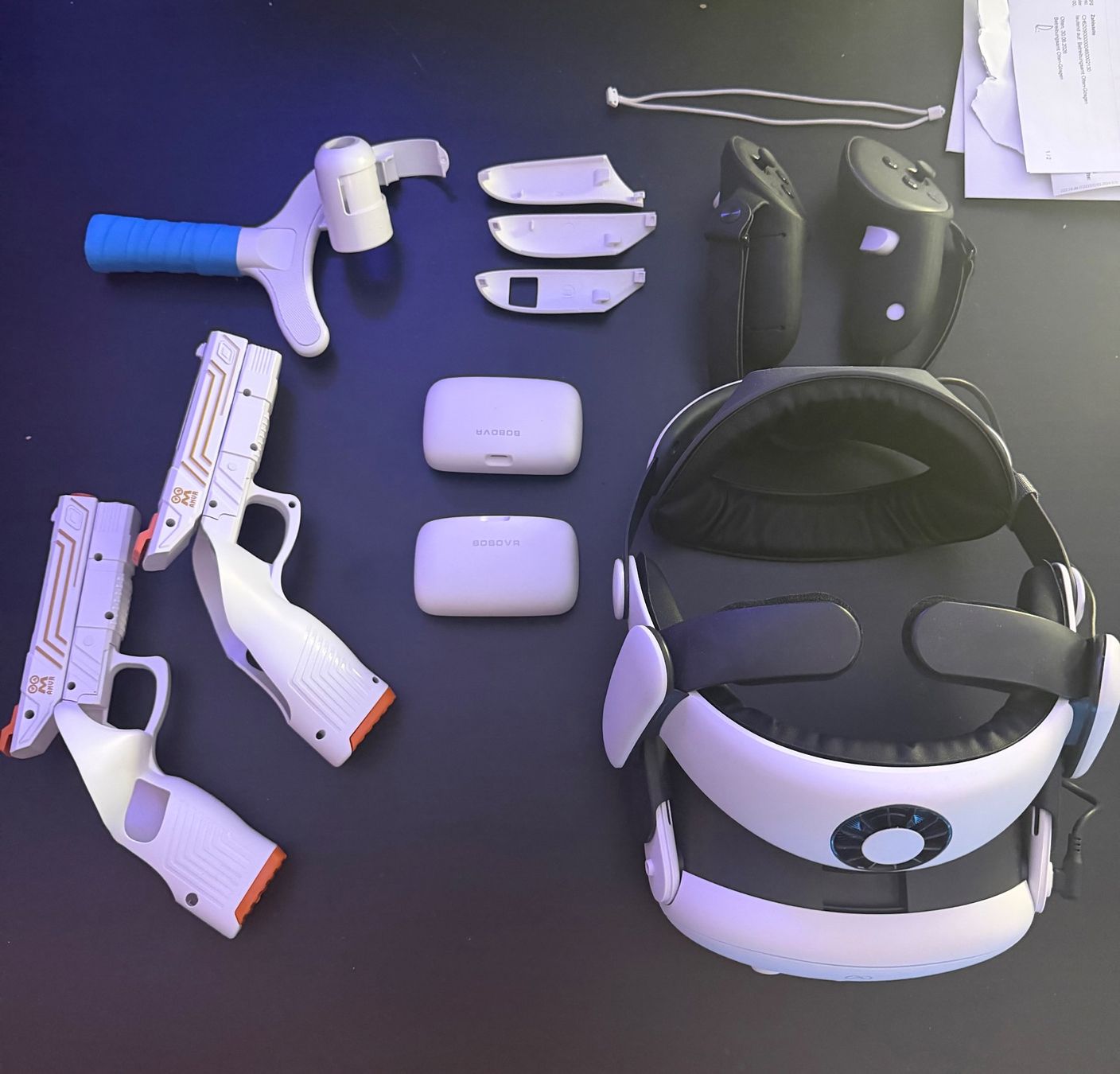 Meta Casco VR: Meta Quest 3 512GB +BOBOVRHeadset+2Akkus – Usato da Kappel SO venduto da Bra_2hbh