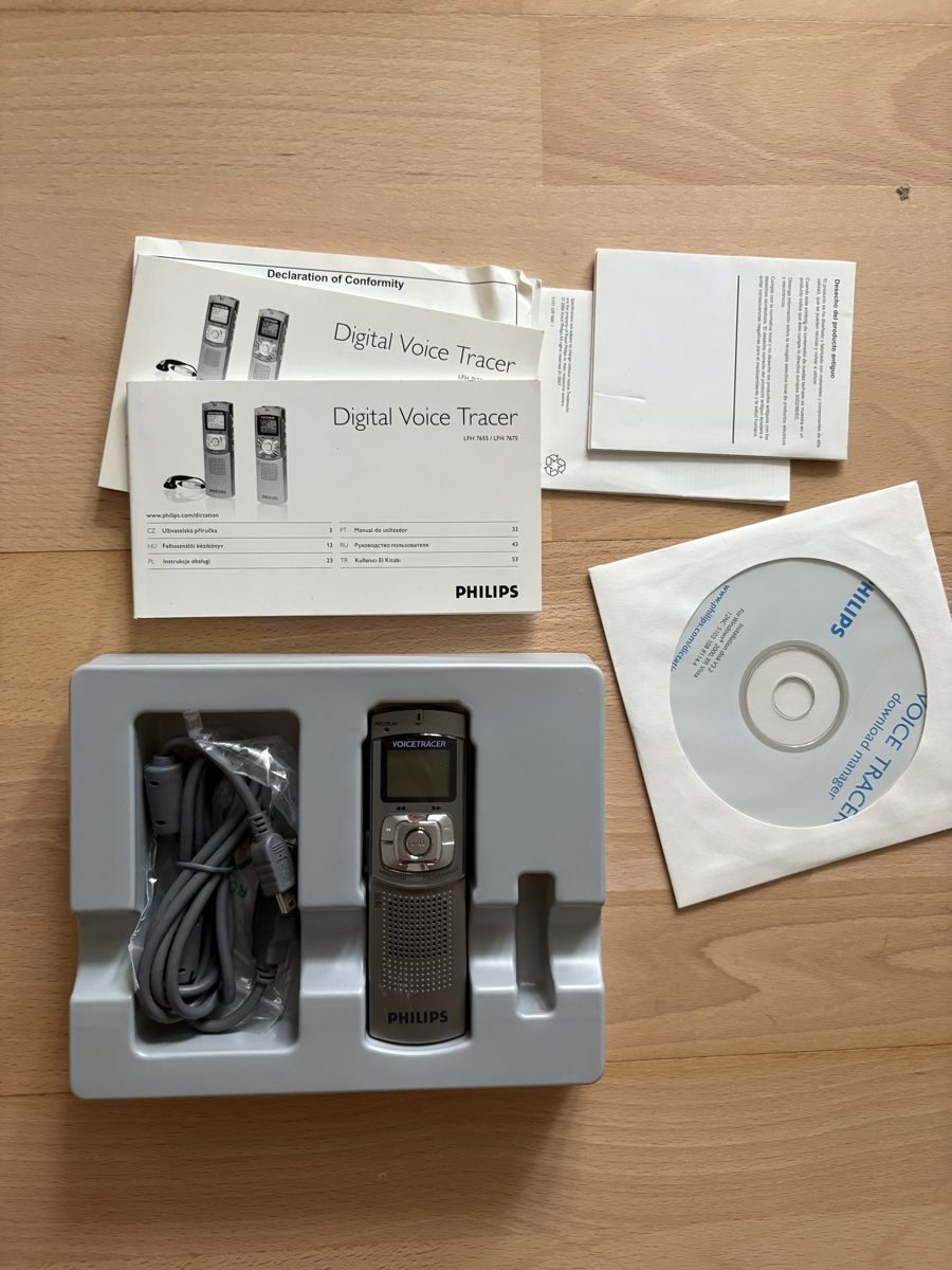 Philips Aufnahmegeräte: Philips Digital Voice Tracer – Gebraucht aus Bern von and_767w 2
