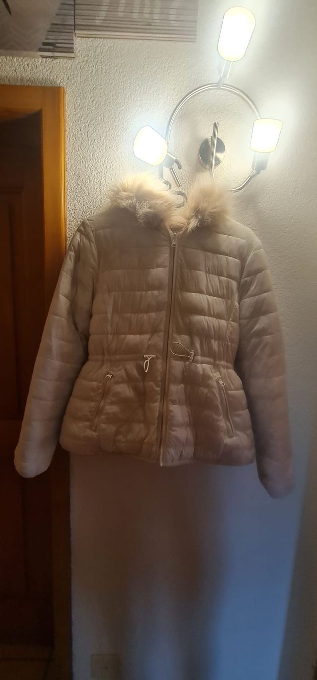 Giacche: wunderschöne, beidseitig tragbare winterjacke, weiss/beige – Usato da Toffen venduto da Gwunderegge77