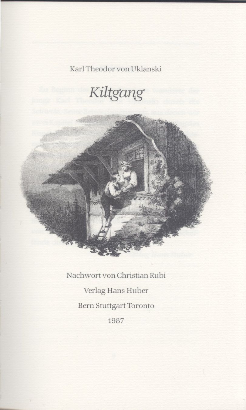 Libri: KILTGANG - Karl Thodor von Uklanski – Nuovo (secondo la descrizione) da Biel/Bienne venduto da 07helios032 1