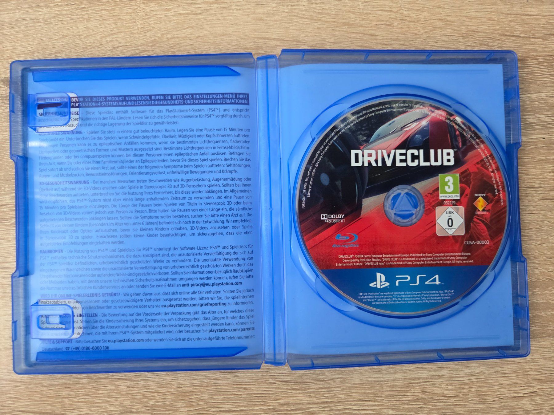 Giochi: Driveclub (Multilanguage) - PS4 – Usato da Carouge GE venduto da Gasco 2