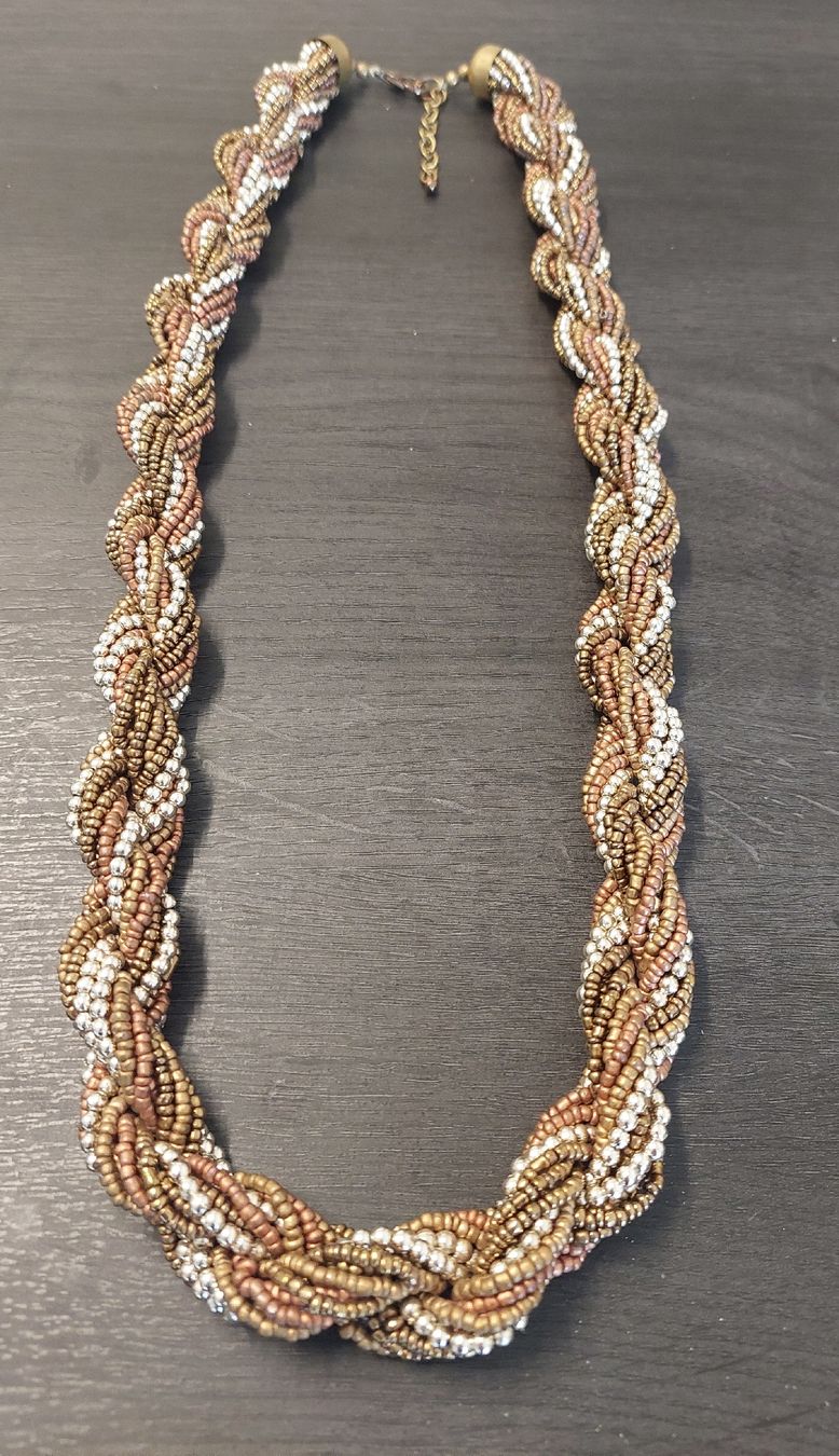 Catenine: 2er Set Halsketten, Boho Style, aus Glasperlen – Usato da Kriens venduto da izzisabel 1