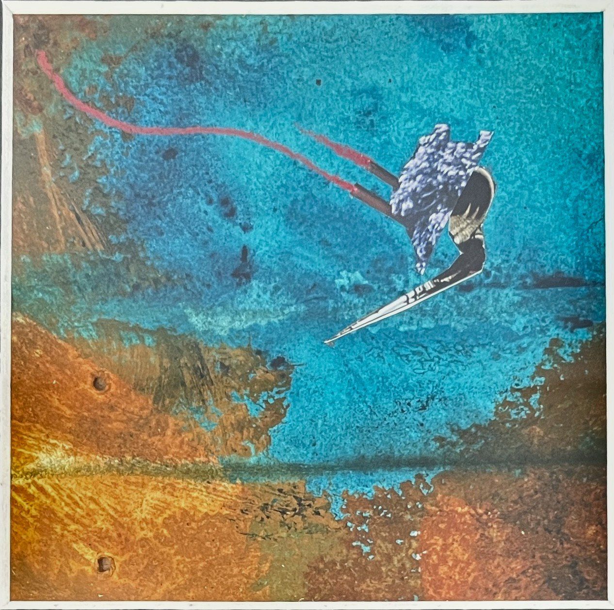 Dipinti: Tableau unique "Japanese tree", 2001, artiste Belge – Nuovo (secondo la descrizione) da Chavornay venduto da HDesH 1