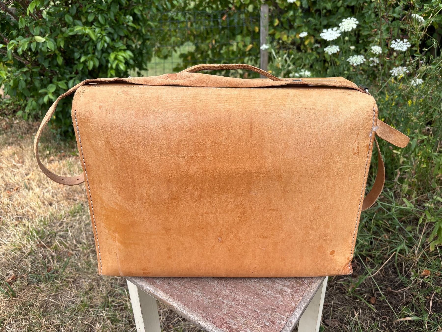 Sacs: schöne Vintage Ledertasche – D'occasion à Feldbach par Olive1 4