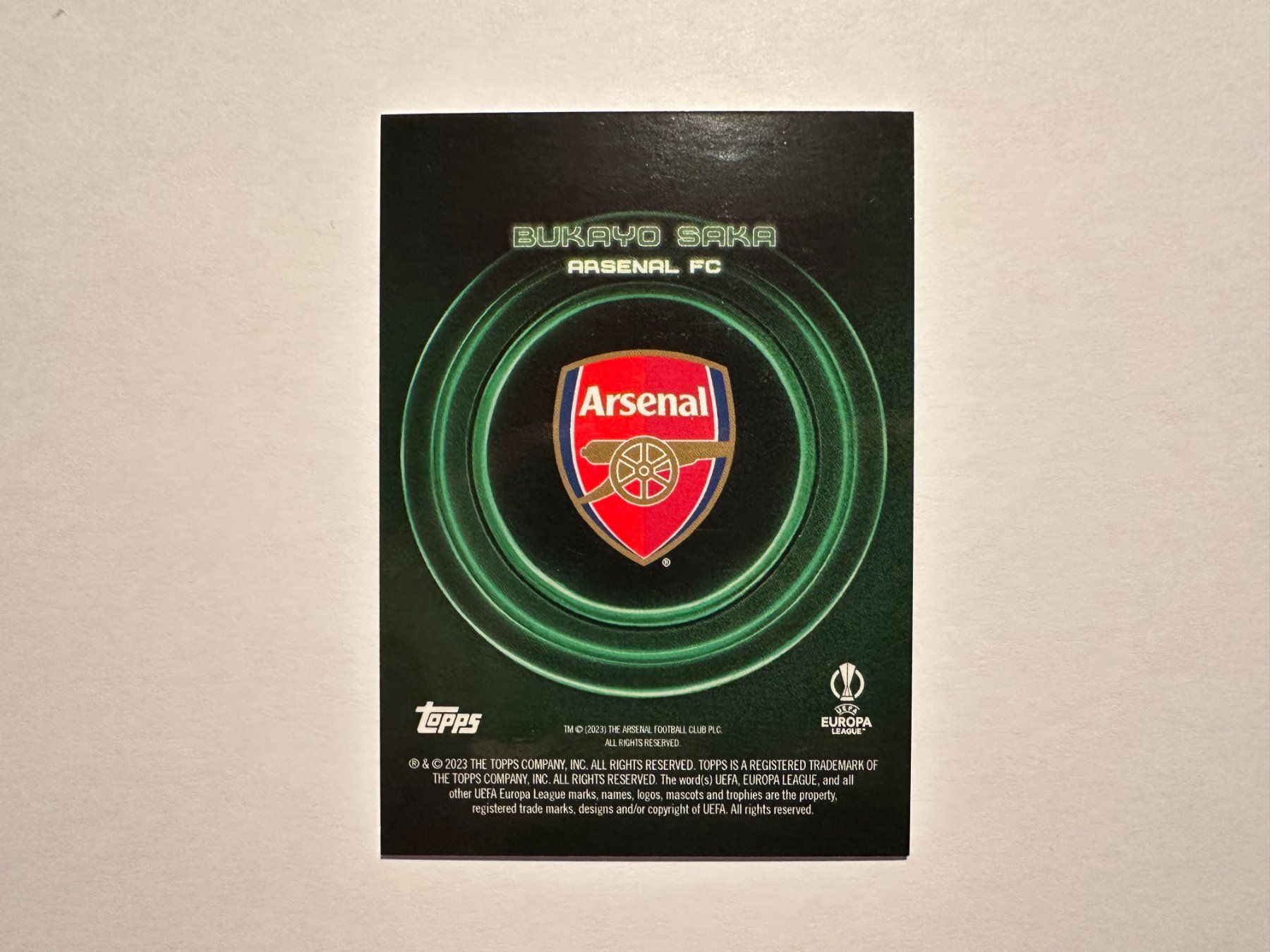 Topps Carte collezionabili: Bukayo Saka 2023 Topps Showtime 79/99 – Usato da Hagendorn venduto da Pokecollectorch 3