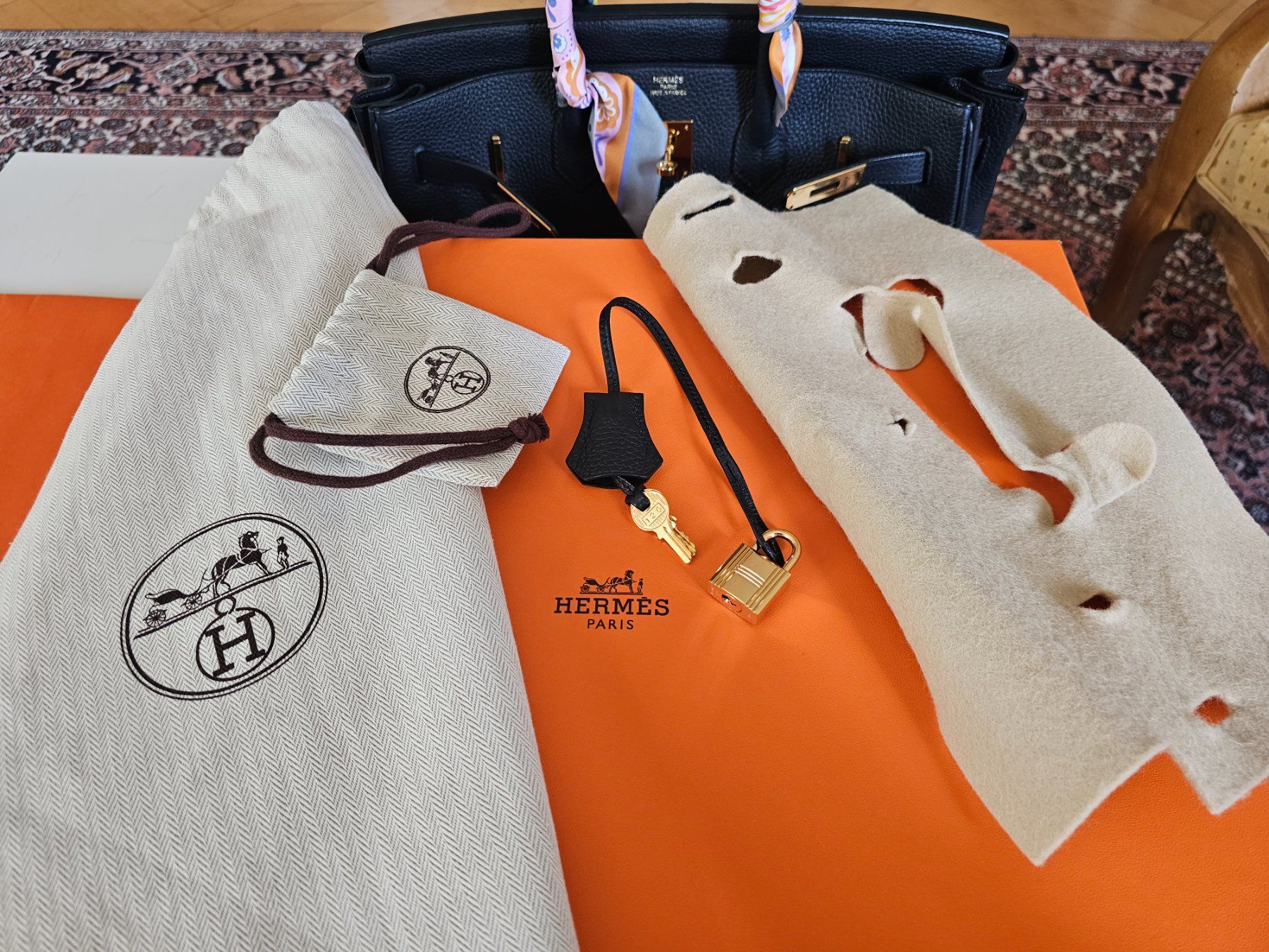 Hermès Borse: Hermès Birkin Bag 35 Bleu Indigo – Usato da Fribourg venduto da wis_7b6y 5