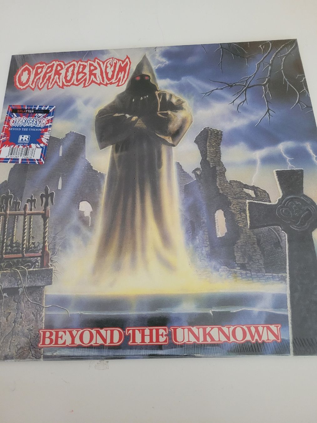 Dischi in vinile: Opprobrium - Beyond The Unknown Splatter Vinyl LP – Nuovo e nell'imballaggio originale da Münsingen venduto da Drachenwurst