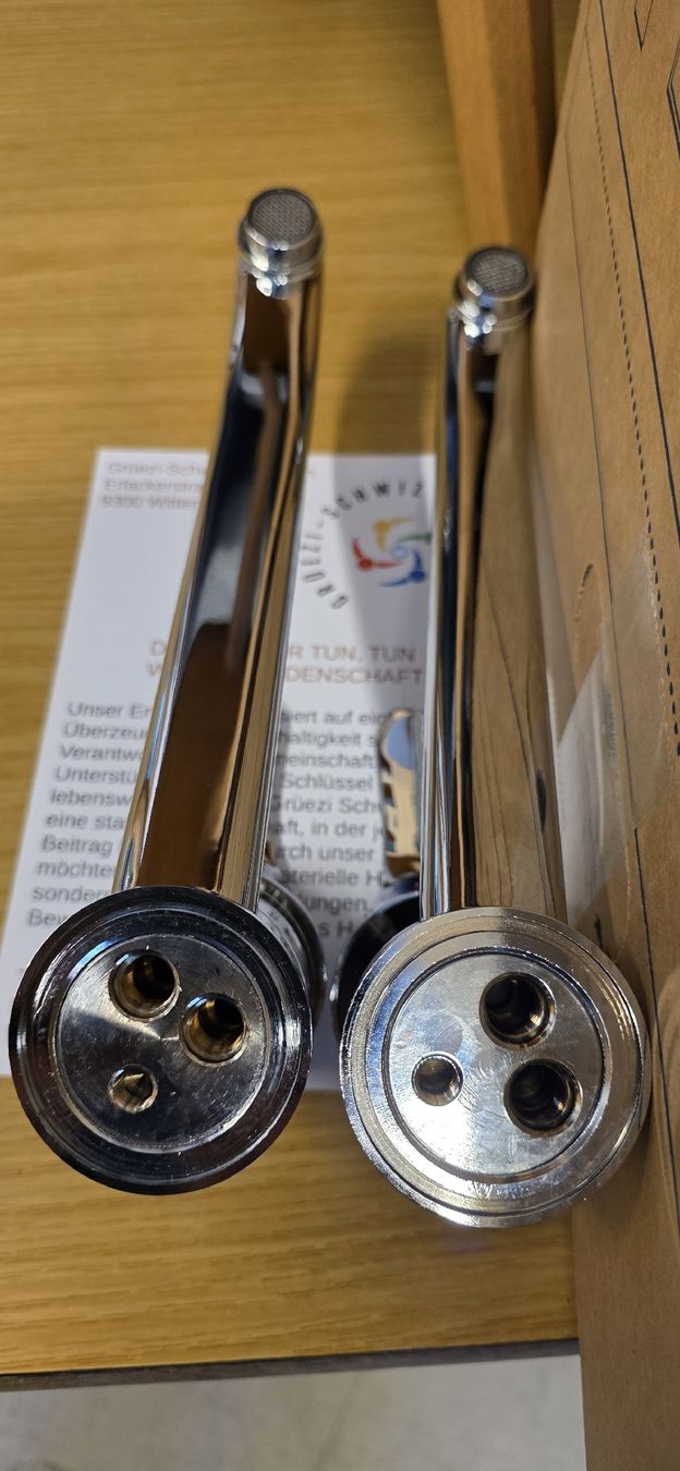 Rubinetteria: 2 Stück Armaturen Set Chrom neu – Nuovo (secondo la descrizione) da Wittenbach venduto da gruezi-schwiz 1
