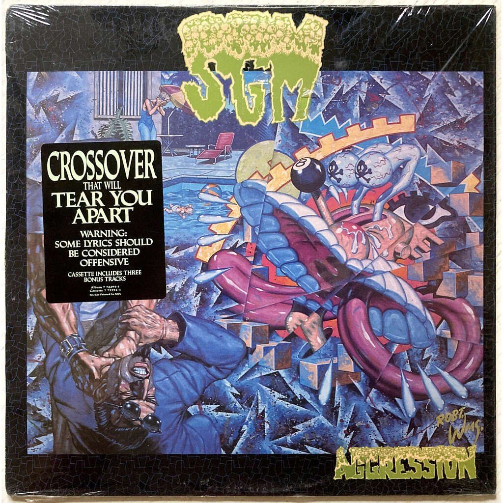 Schallplatten: SGM - AGGRESSION – Gebraucht aus Bottens von hotter-than-hell