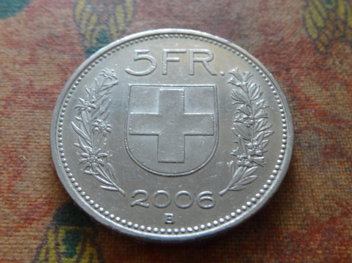 Tutti le monete: 5 Fr. 2006  (A) – Usato da Romanel-sur-Lausanne venduto da Swift13