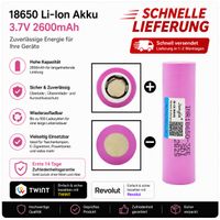 18650 Akku 3,7 V 2600 mha (#4) preis/bat (TWINT)