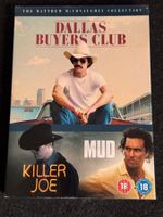 Dallas Buyers Club * Killer Joe * MUD 3 Filme 3 DVD's EN