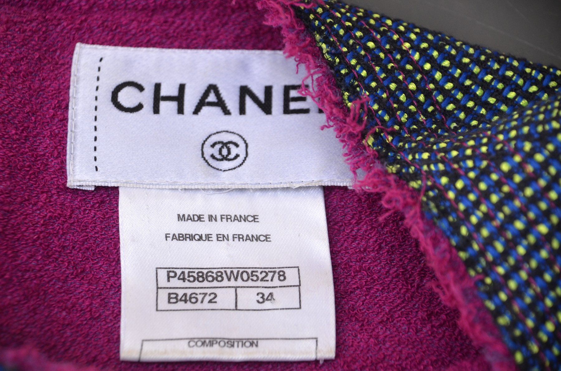Chanel Vestiti: Chanel Tweed Kleid / robe .34 – Usato da Collonges venduto da Auganien 5