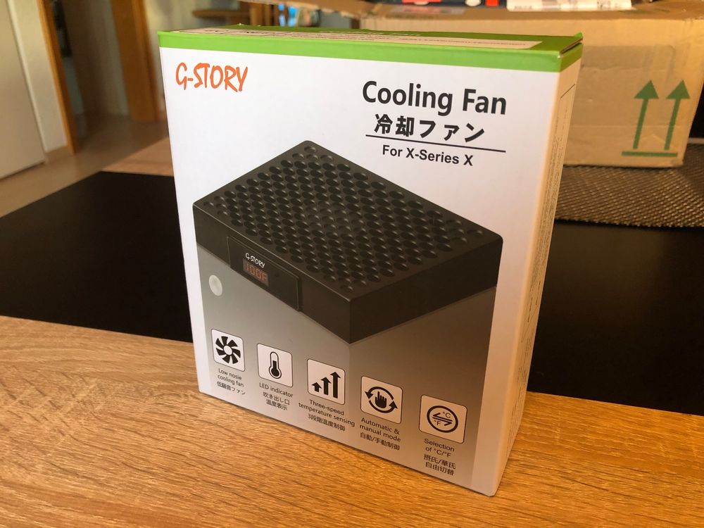  G-STORY Cooling Fan for Xbox Series X with Automatic