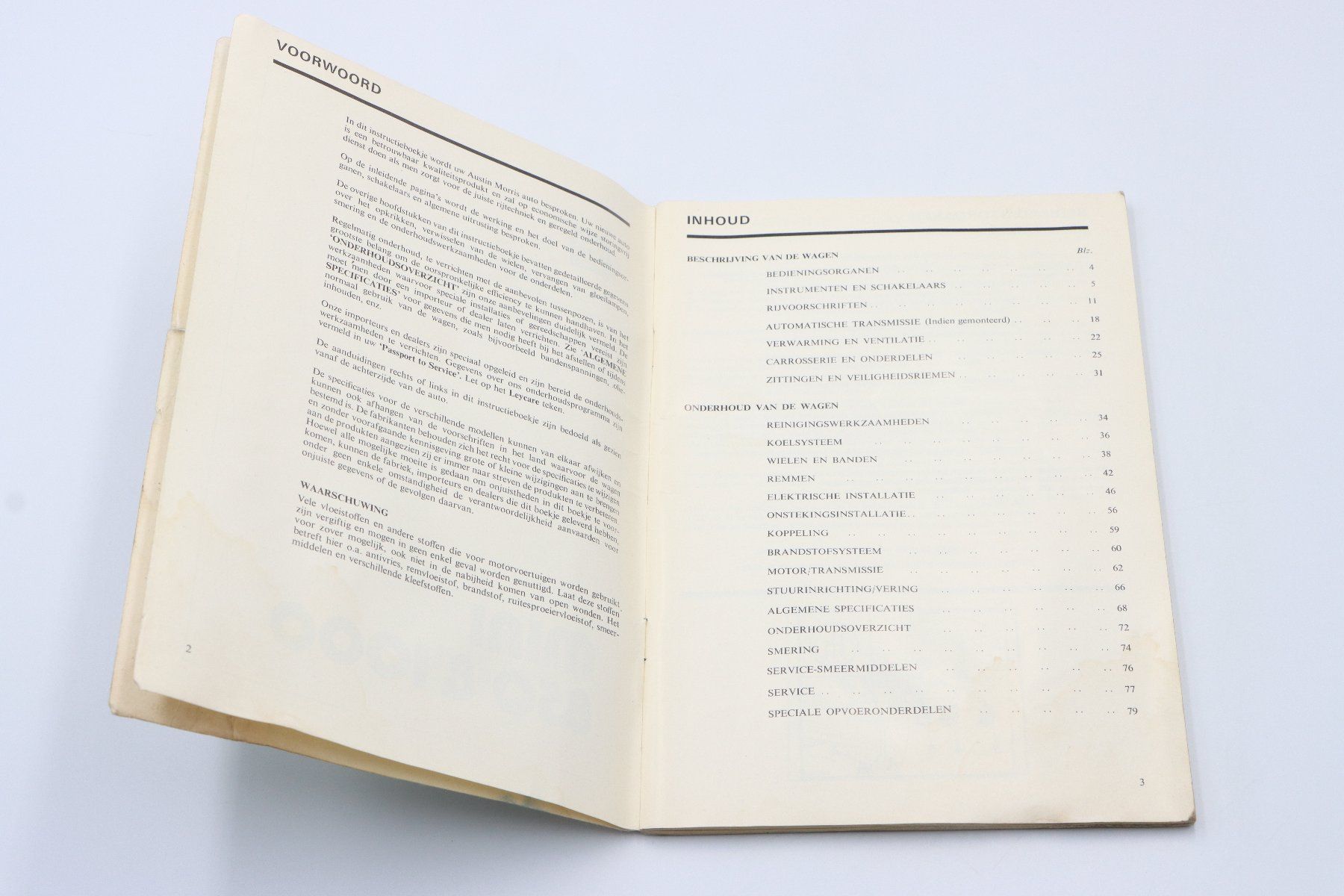 Mini Dokumente: Mini 850 & 1000 1978 Betriebsanleitung – Gebraucht aus Bühl b.Aarberg von Collectorpassions 2