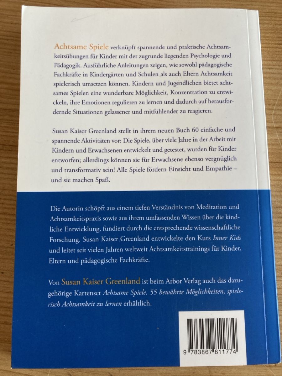 Libri: Achtsame Spiele Buch – Nuovo (secondo la descrizione) da Spiez venduto da Mardo 1