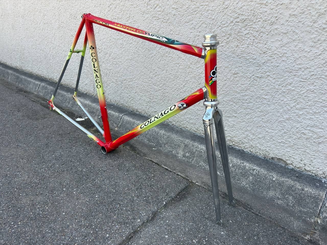 Colnago Pezzi di ricambio: Colnago Master Olympic Decor Rahmensatz - 56.5 cm – Usato da Zürich venduto da vasyl.poiedyntsev 2
