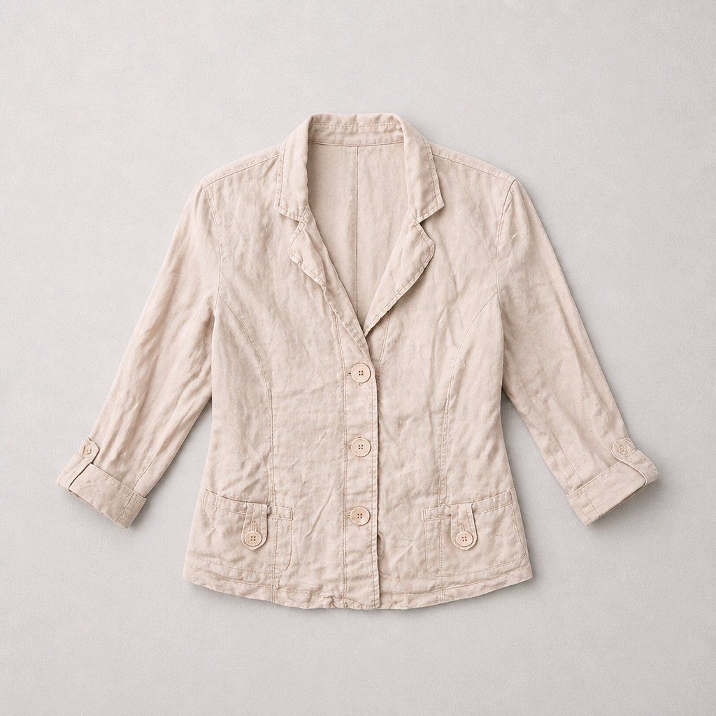 Giacche: Sommer Jacke Gr. 42 aus 100% Leinen – Usato da Füllinsdorf venduto da Sunnebliemli7