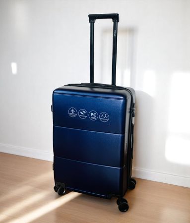 Reisekoffer Polycarbonat Koffer Grösse L 67cm BLAU NEU