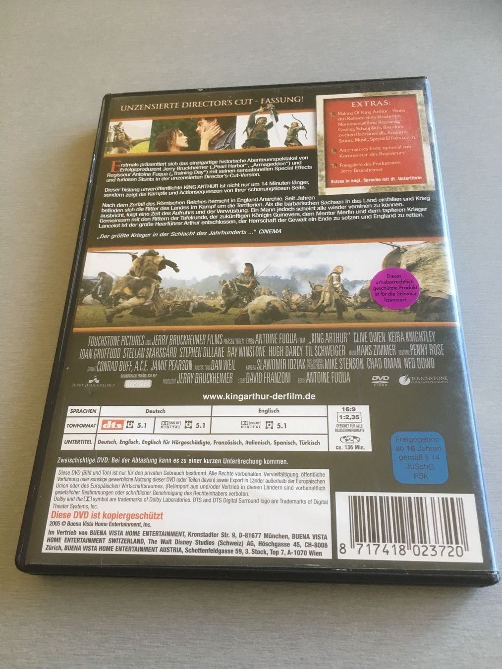 Alle DVDs: King Arthur – Gebraucht aus Wald ZH von Liedermacher 1