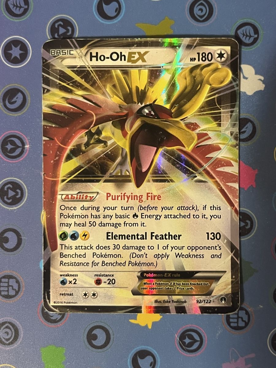 Pokémon Sammelbilder & Trading cards: Ho-Oh EX 92/122 – Gebraucht aus Le Grand-Saconnex von Koko.hime_