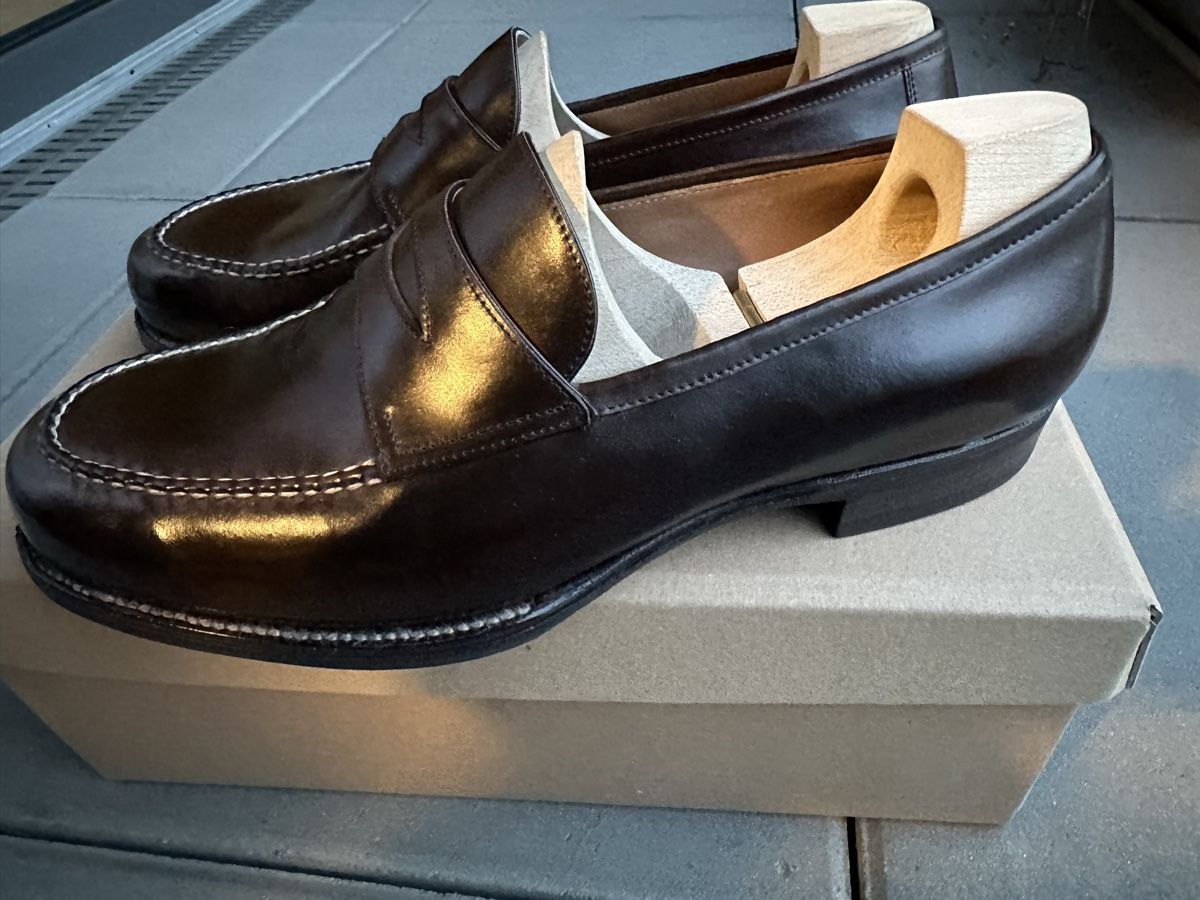 Scarpe da uomo: Cordovan Penny Loafers UK8/ EU42 – Usato da Männedorf venduto da alexzh007 2