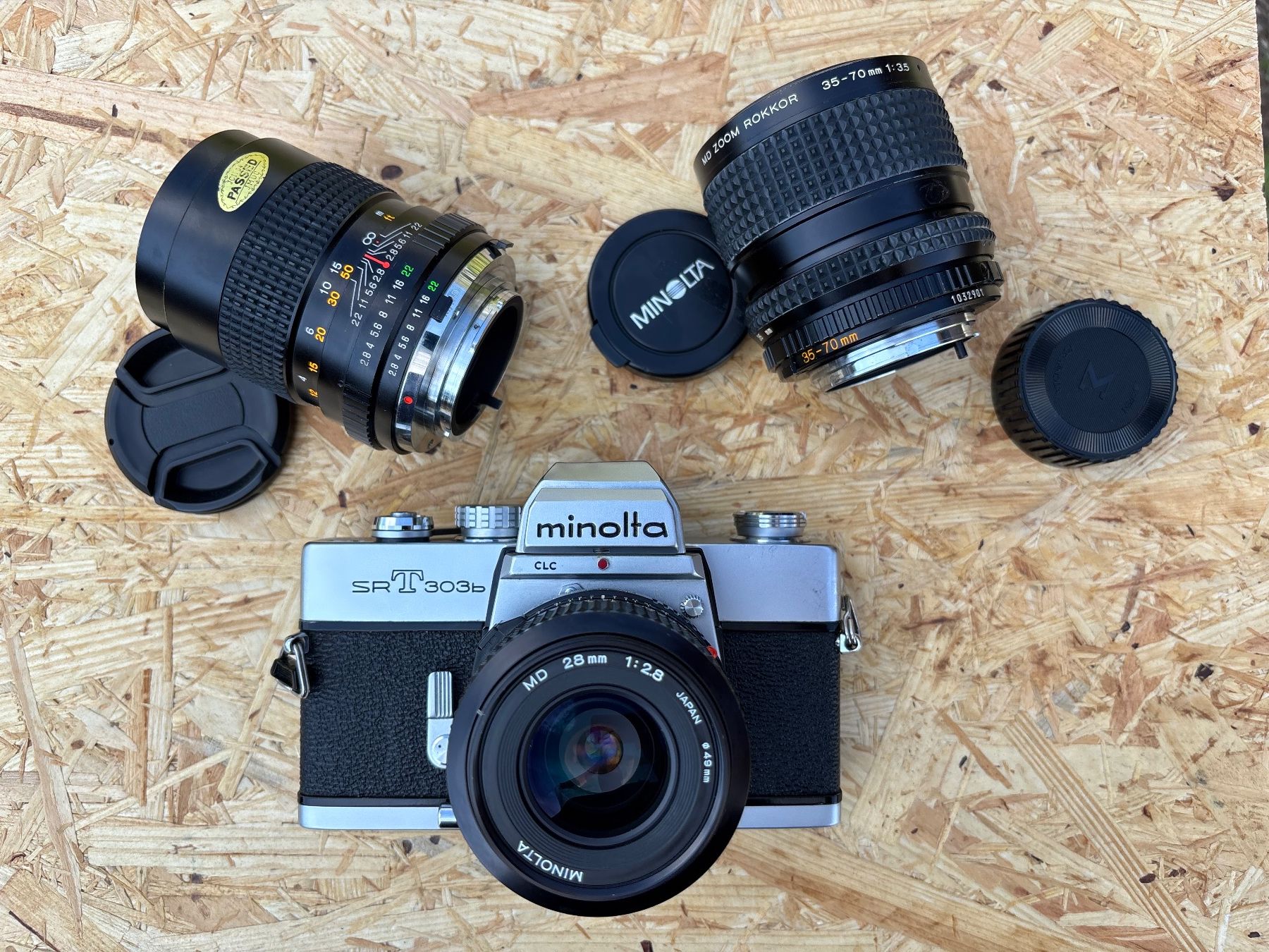 Minolta Kamera: Minolta SRT 303b Kamera – Gebraucht aus Feldbach von Olive1 6