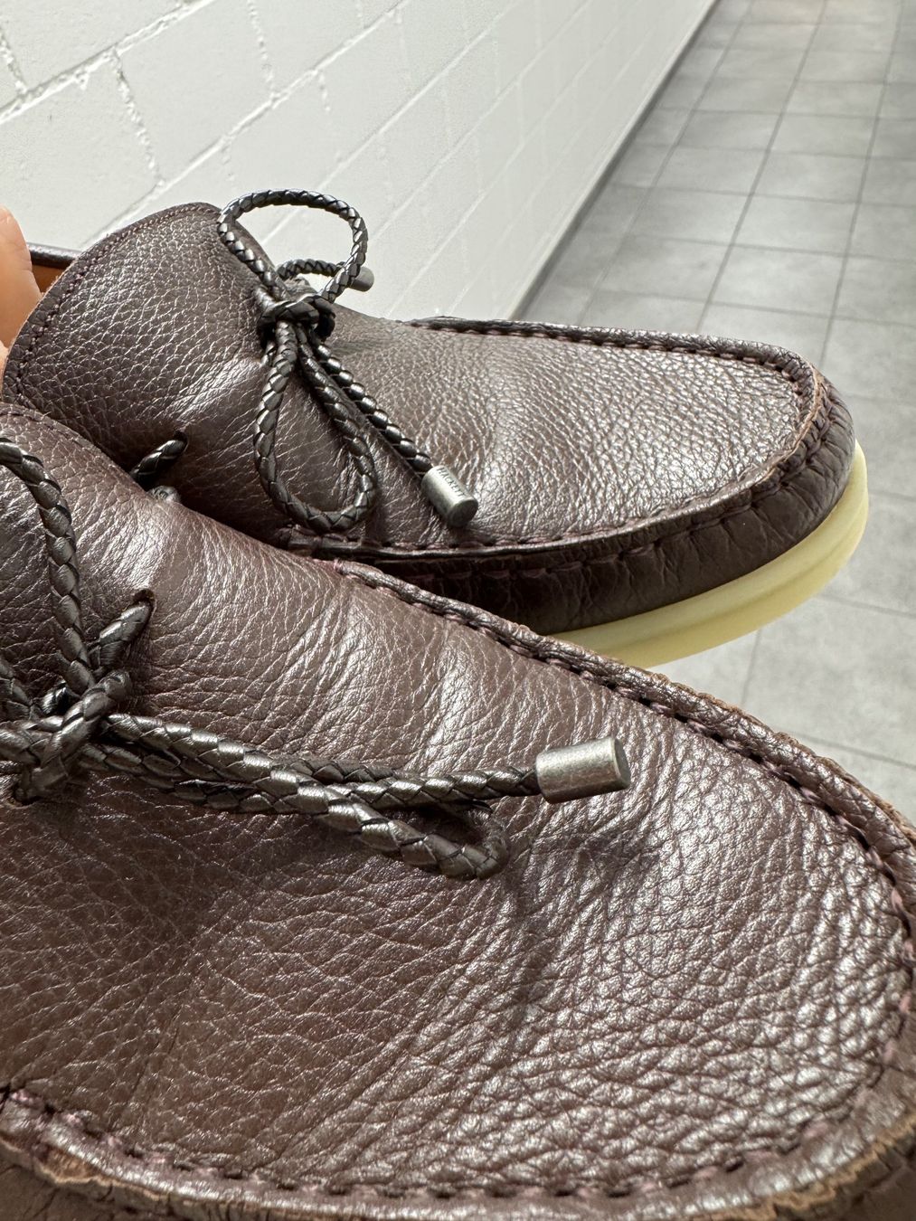Hackett Scarpe da uomo: Hackett - JERRY COAST Bootsschuh - dark brown Loafer Slipper – Usato da Uitikon Waldegg venduto da Jim-Panse 6