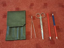 Militär Sanität Schreibzeug , komplett
