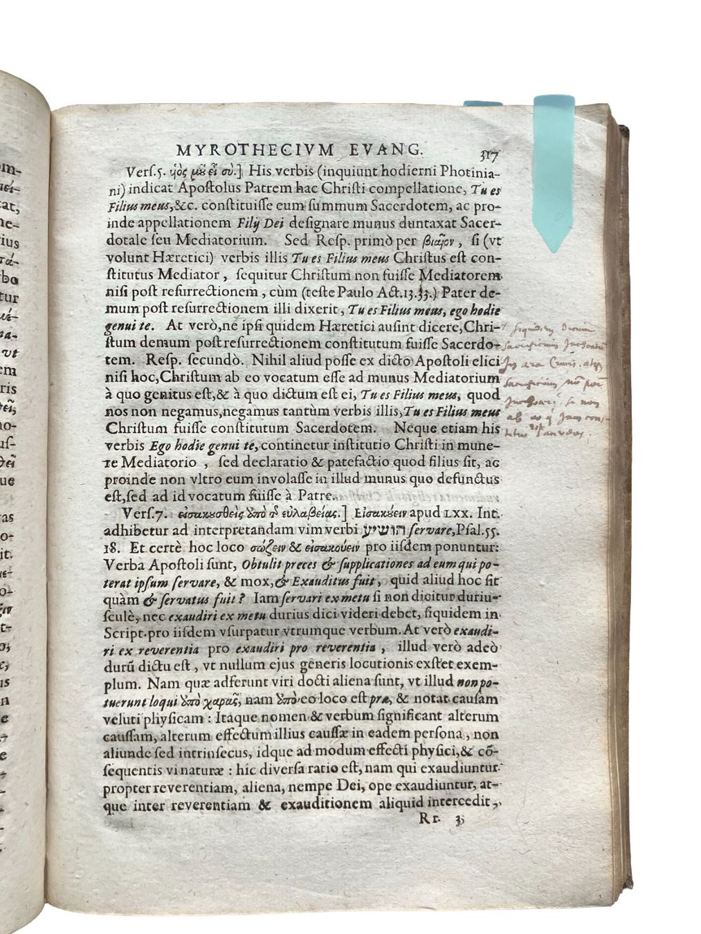 Libri: Two texts, by Cameron & Cappel 1632, ex. Bigot Library – Usato da Uster venduto da TricottetCollection 8