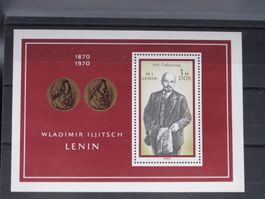 DDR 1970 Lenin  Block 31 **