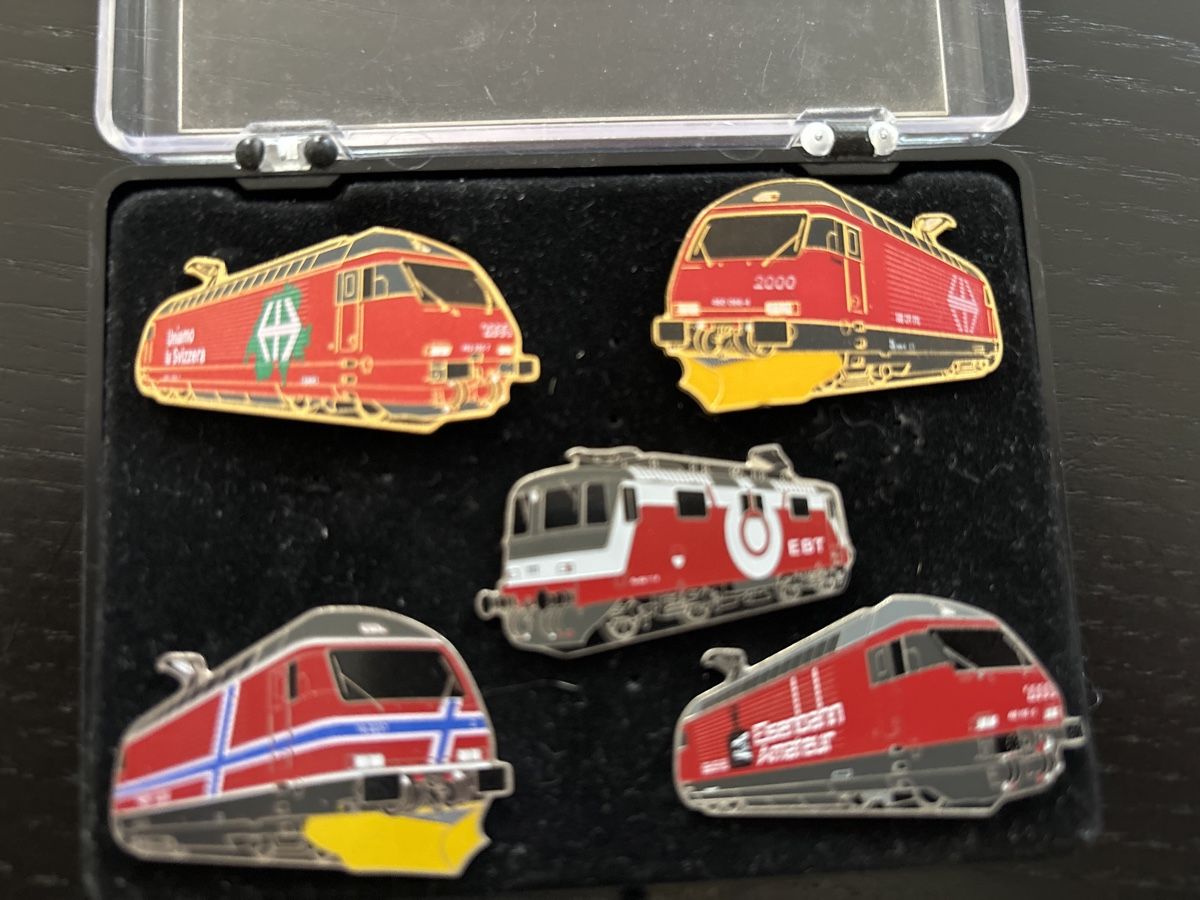 SBB/CFF/FFS Placchette & Badge: Lok Schmid Muller – Usato da Uetendorf venduto da hoisle 1
