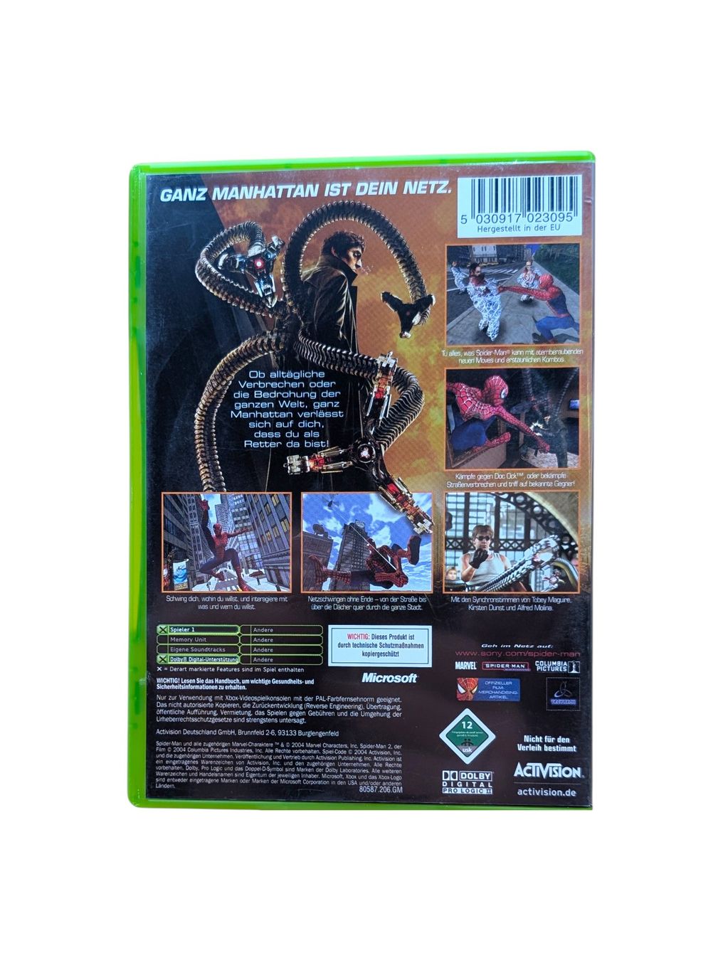 Microsoft Spiele: Spider-Man 2 Xbox Classic – Gebraucht aus Domat/Ems von IsseldorsShop 1