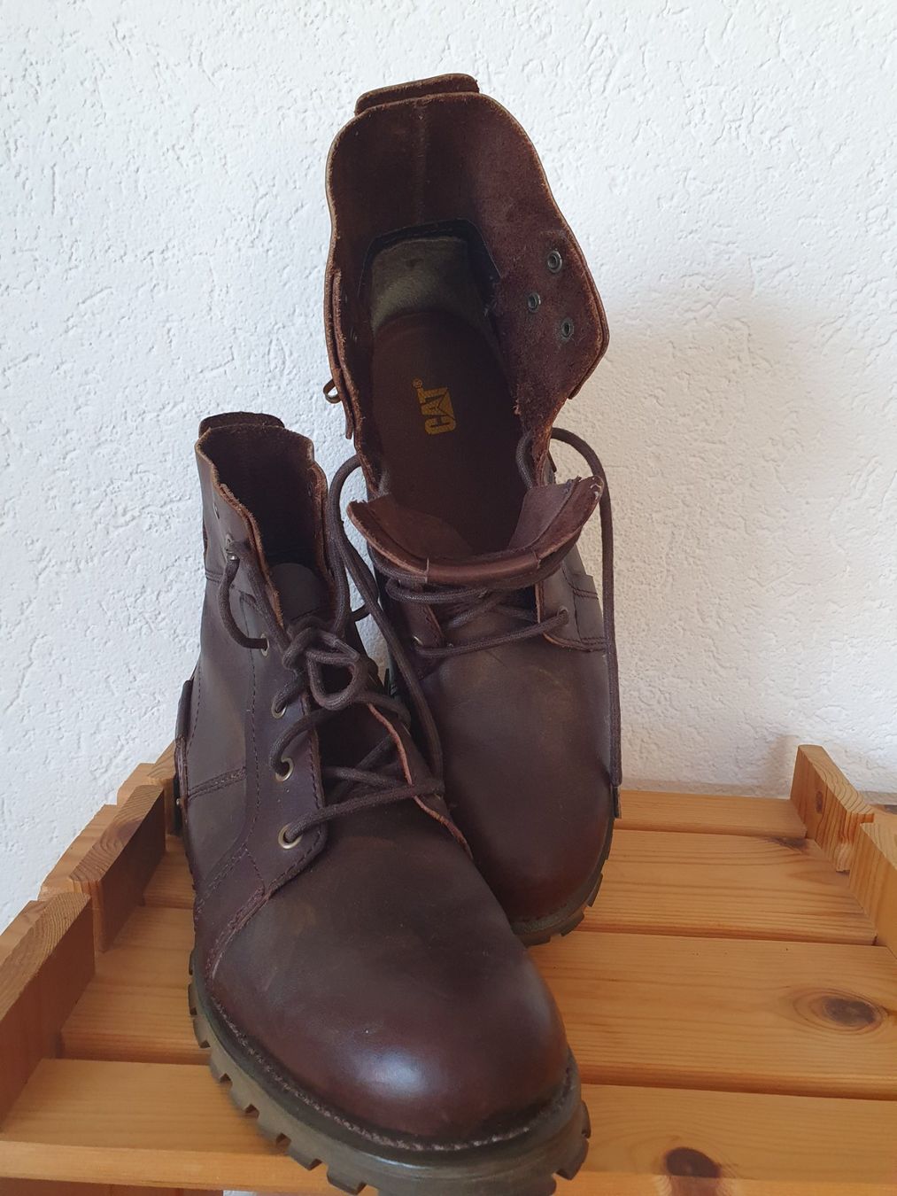Caterpillar Scarpe da uomo: Chaussures en cuir CAT t.45 – Nuovo (secondo la descrizione) da Courroux venduto da sv235 2