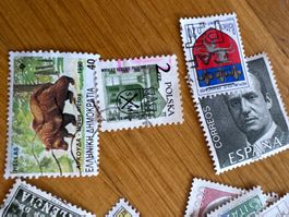 Briefmarken-Sammlung, viele Laender, Top Zustand!