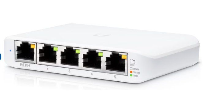Ubiquiti Hub & Switch: Ubiquiti UniFi Switch Flex Mini – Nuovo e nell'imballaggio originale da Biglen venduto da Kamal44