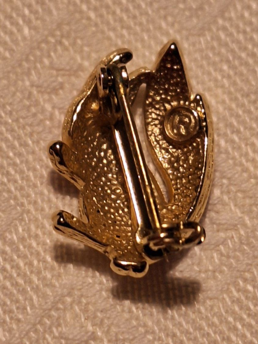 Broschen & Nadeln: 2 Vintage Broschen Modeschmuck , Emailiert Katze , Eichhorn – Gebraucht aus Dornach von majo8689 4