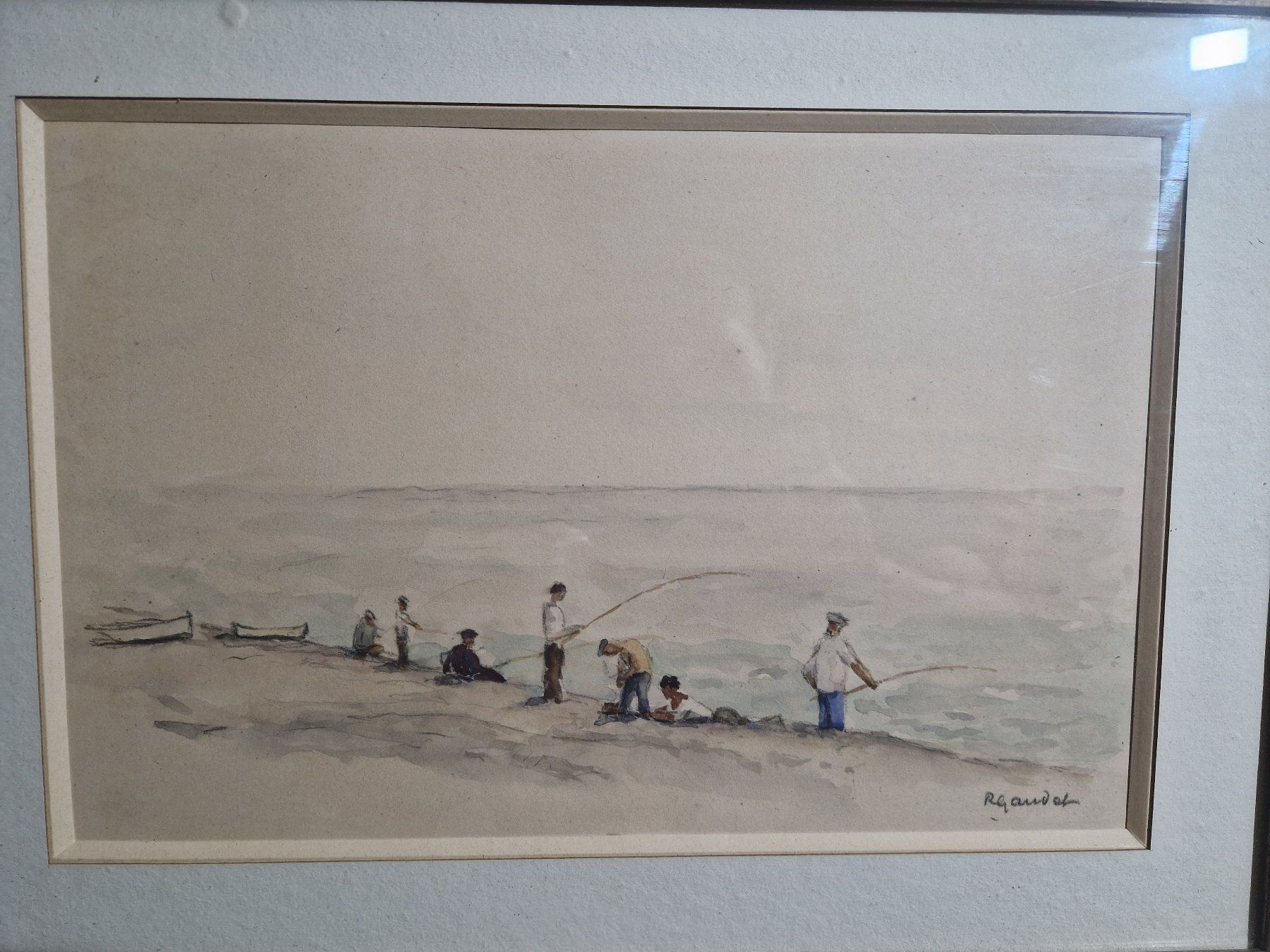 Dipinti: Aquarell Fischer signiert – Usato da Seedorf BE venduto da Stibutz 1