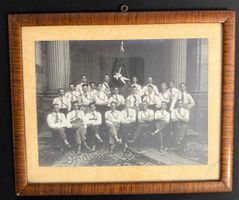 Photo vintage, cadre bois, parfait état