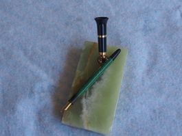 Sheaffer Balance de bureau belle couleur- 1930. Vert emeraud