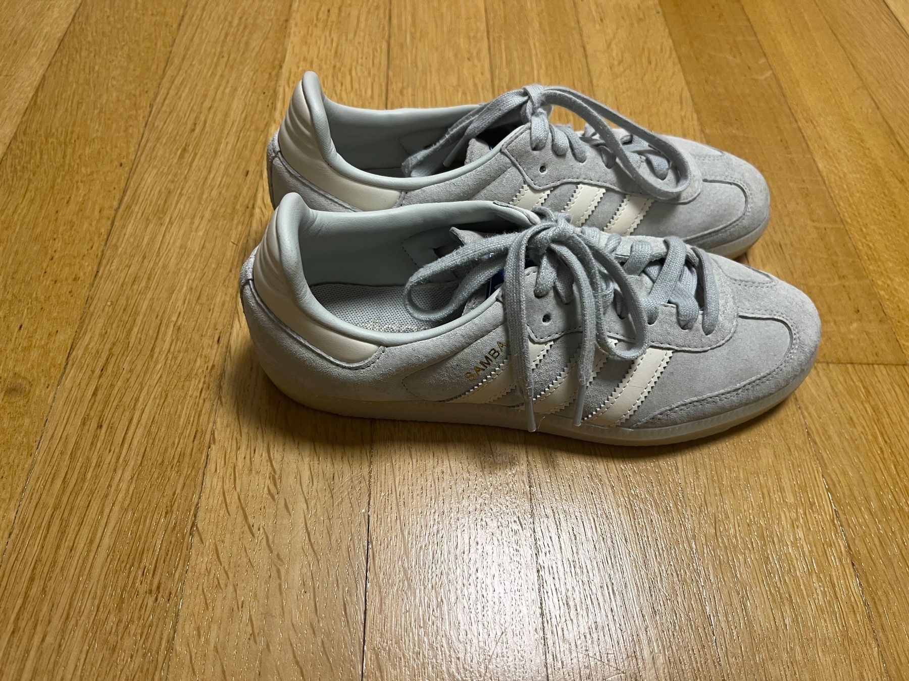 Adidas Damenschuhe: Adidas Samba Hellblau, Damen 40 2/3 – Gebraucht aus Zürich von Fkili 3