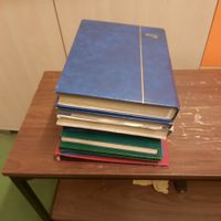 1 Posten Briefmarken - Alben leer