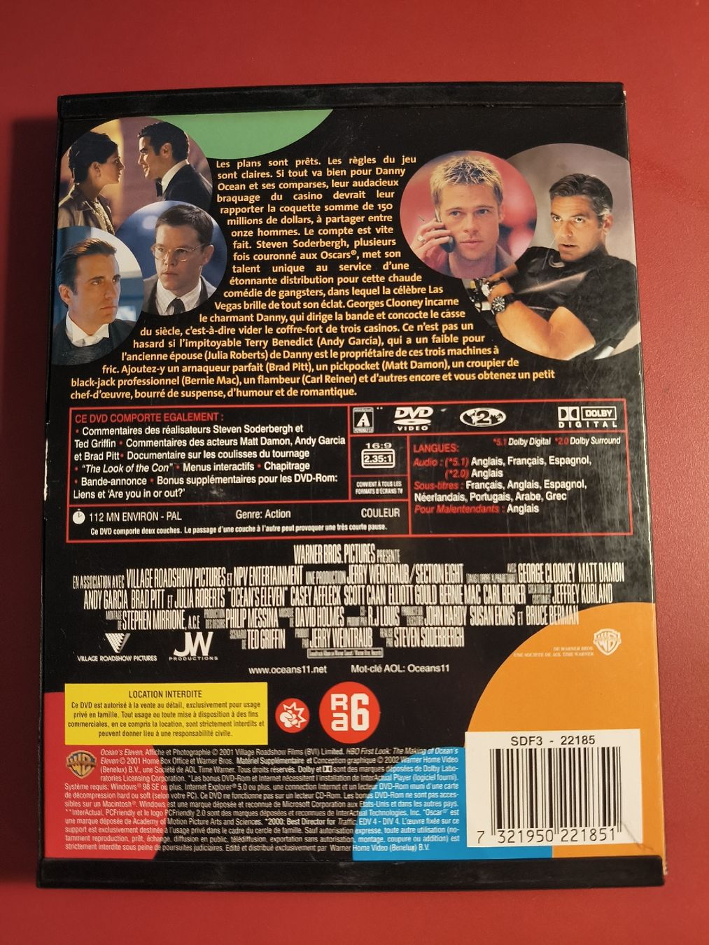 Tous les DVDs: DVD Ocean's Eleven – D'occasion à Lausanne par jau_v96c 1