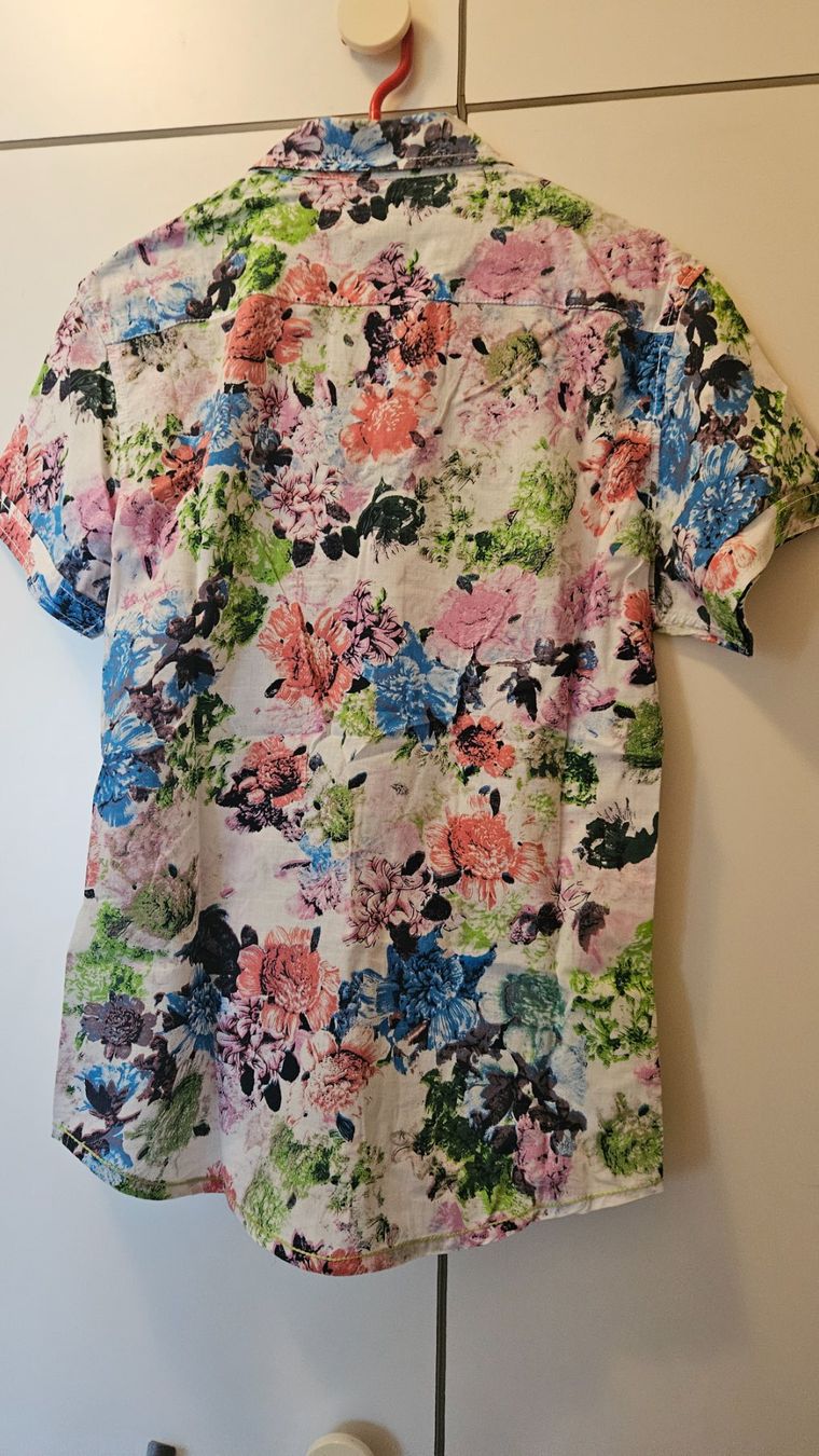 Camicie: Camicia fantasia cotone tg.32 / M Chromosome – Usato da Melano venduto da H-Sara 1