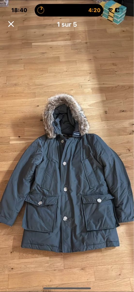 Woolrich Giacche: Woolrich parka olive – Usato da Muri b. Bern venduto da Saldayann