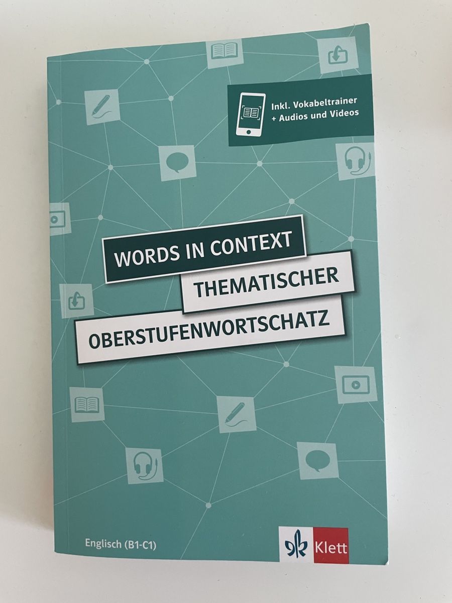 Livres: Words in context Thematischer Oberstufenwortschatz – Neuf (Voir description) à Abtwil SG par mikes201