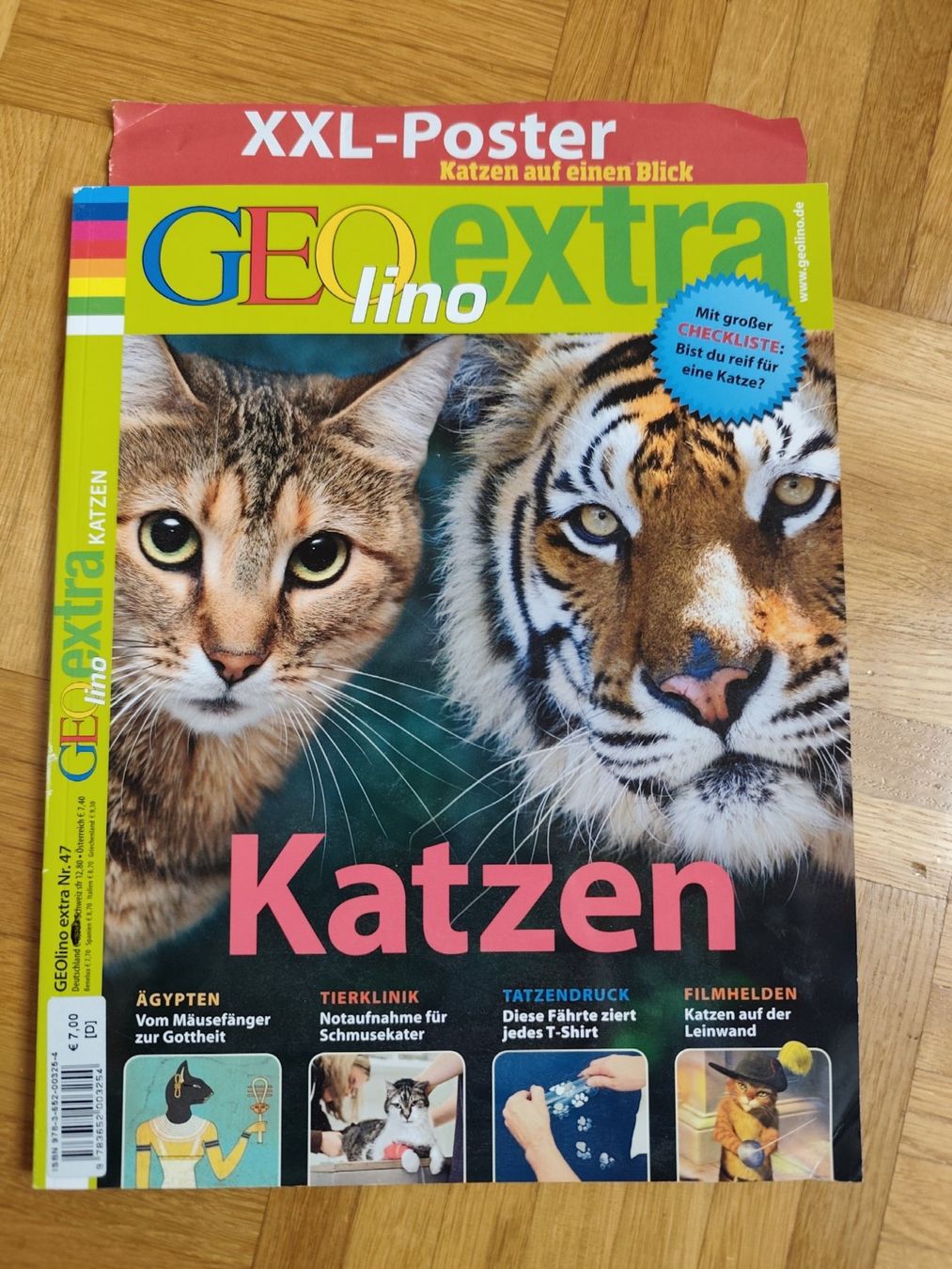 Riviste & Magazine: Geolino extra - Katzen – Usato da Oeschgen venduto da Minty