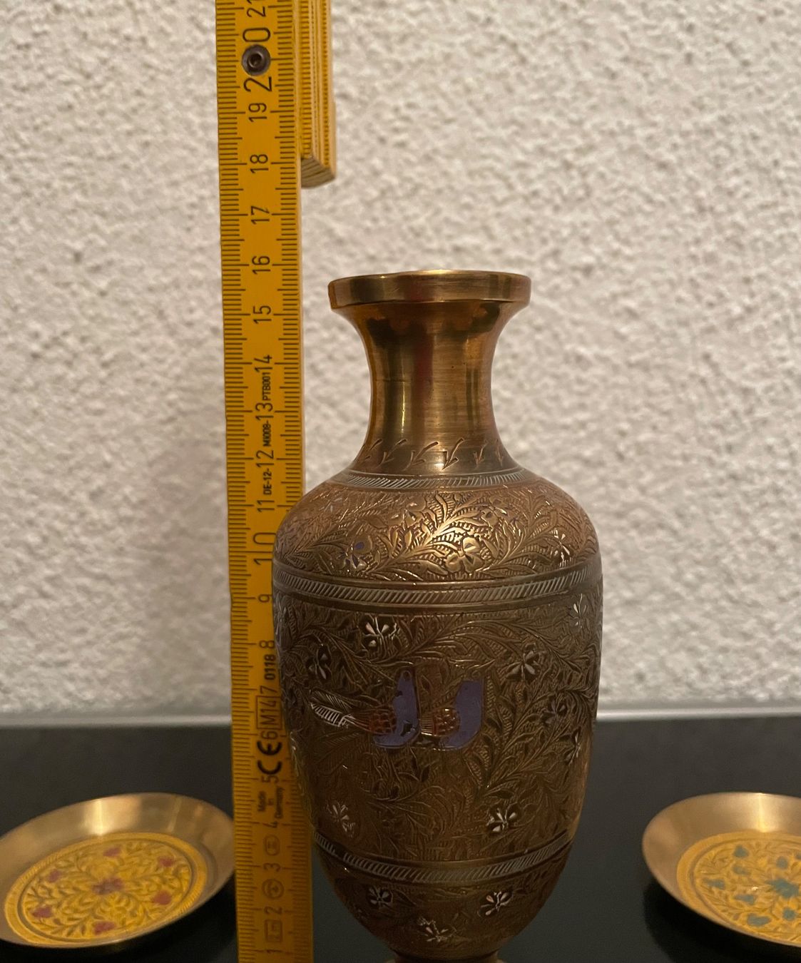 Vasi & Recipienti: Antike Messingvase mit 6 kleinen Tellern – Usato da Wilderswil venduto da Renaissance1 6