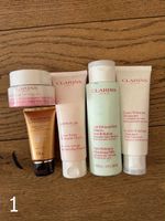 Lot Clarins & Dior produits de soin, 5 pièces
