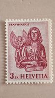 Timbre Suisse Helvetia Matthaus 3 Fr 